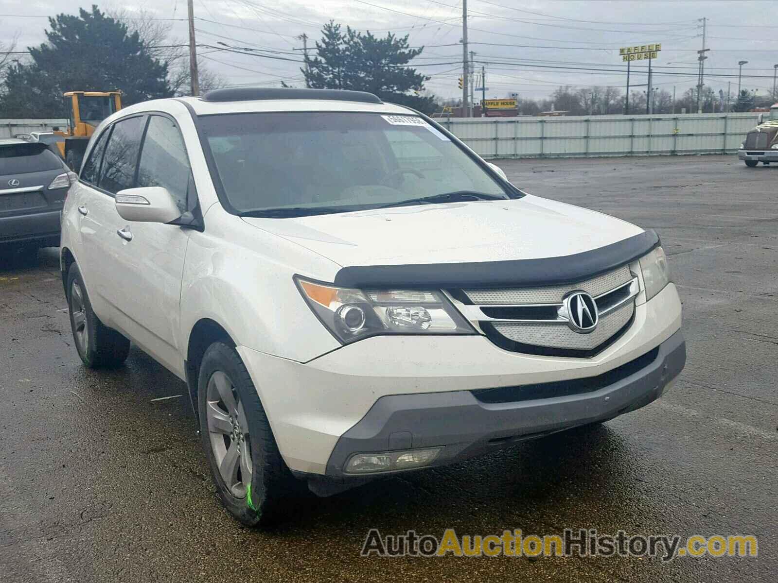 2008 ACURA MDX SPORT, 2HNYD28548H522991