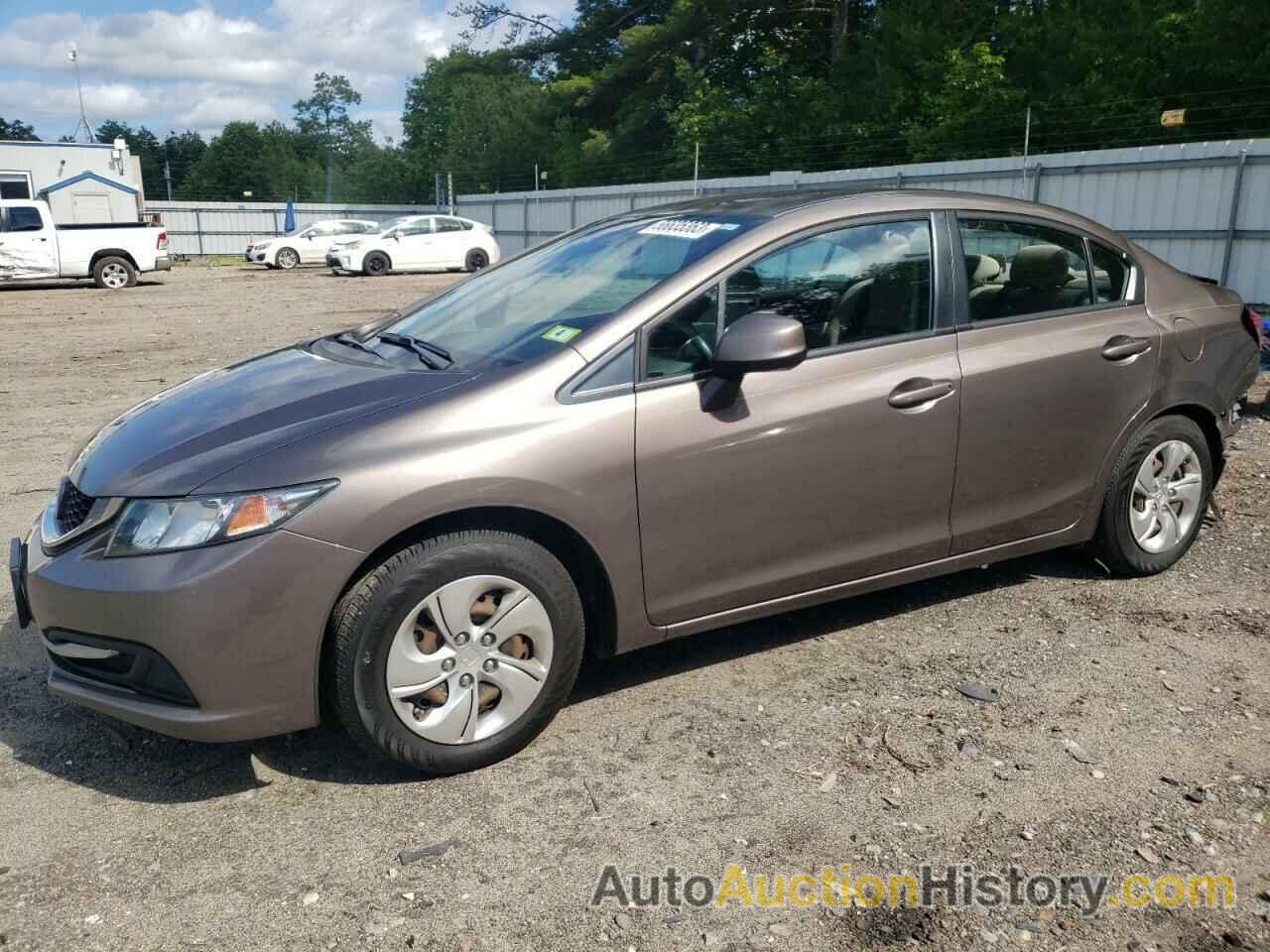 2013 HONDA CIVIC LX, 2HGFB2F5XDH574224