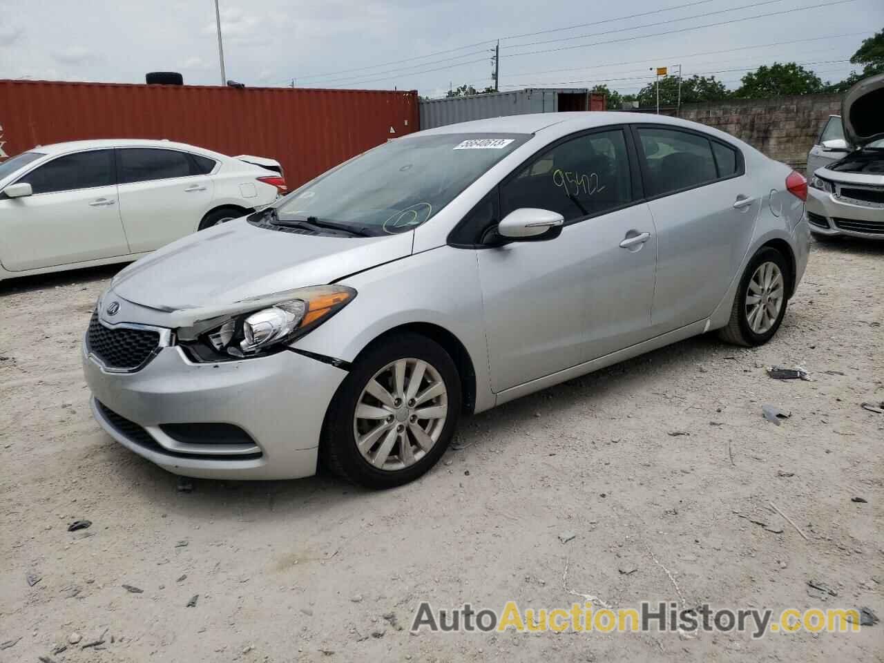 2016 KIA FORTE LX, KNAFX4A67G5509240