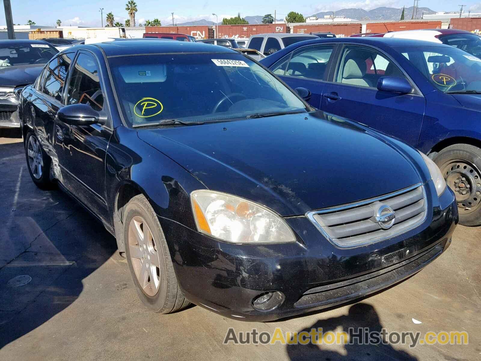 2002 NISSAN ALTIMA BASE, 1N4AL11E52C212363