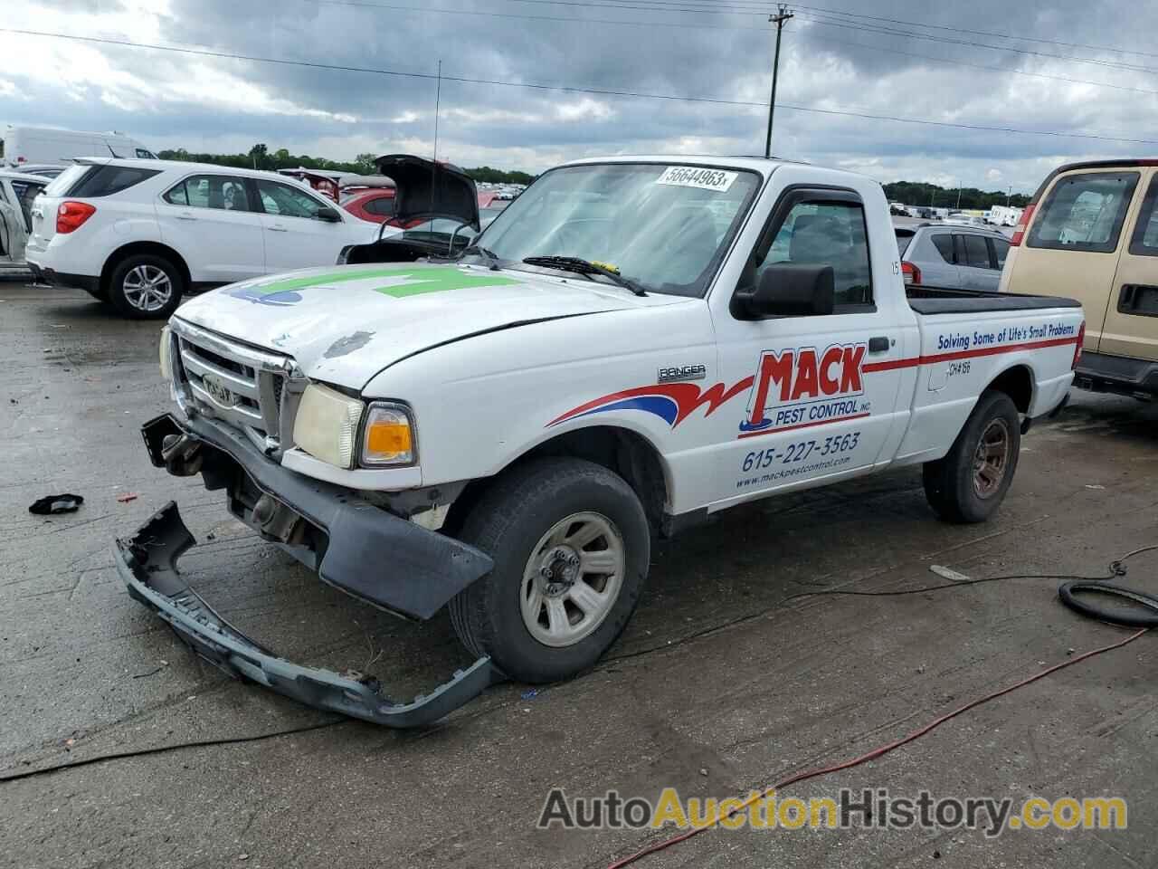 2010 FORD RANGER, 1FTKR1AD2APA34391