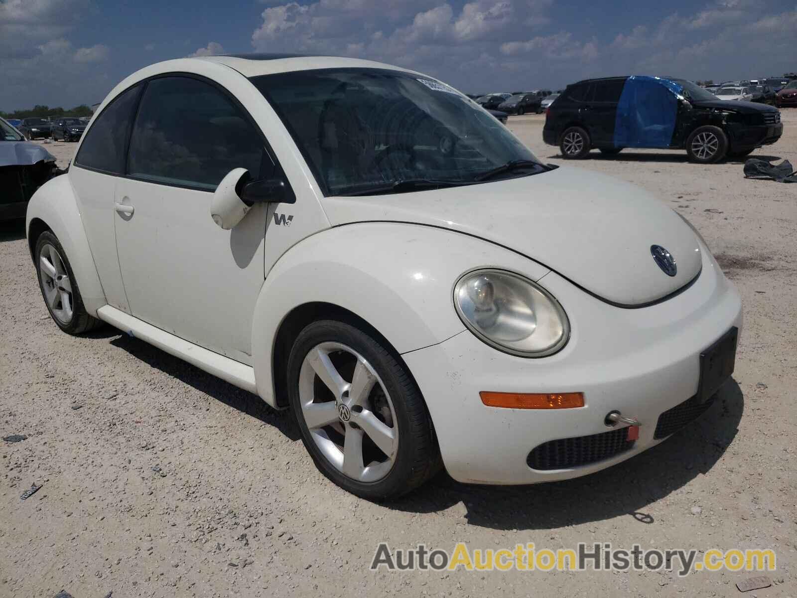 2008 VOLKSWAGEN BEETLE TRIPLE WHITE, 3VWFW31C48M517956