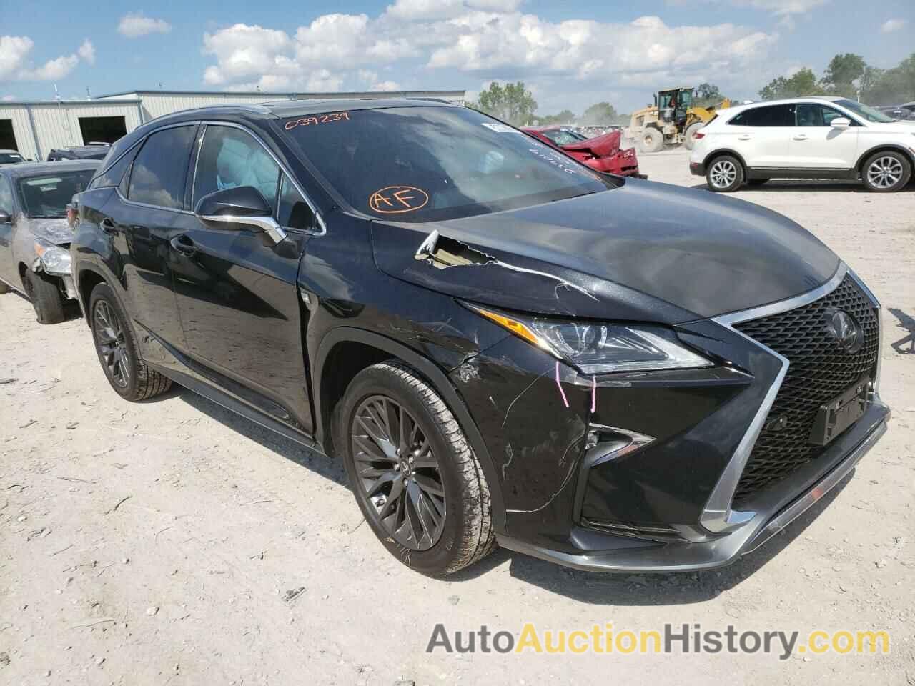 2016 LEXUS RX350 350 BASE, 2T2BZMCA0GC039239