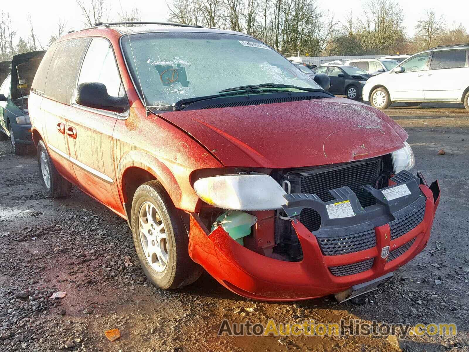 2004 DODGE CARAVAN SXT, 1D4GP45R14B511657