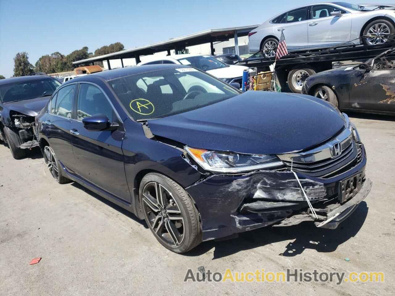 2017 HONDA ACCORD SPORT, 1HGCR2F54HA297119