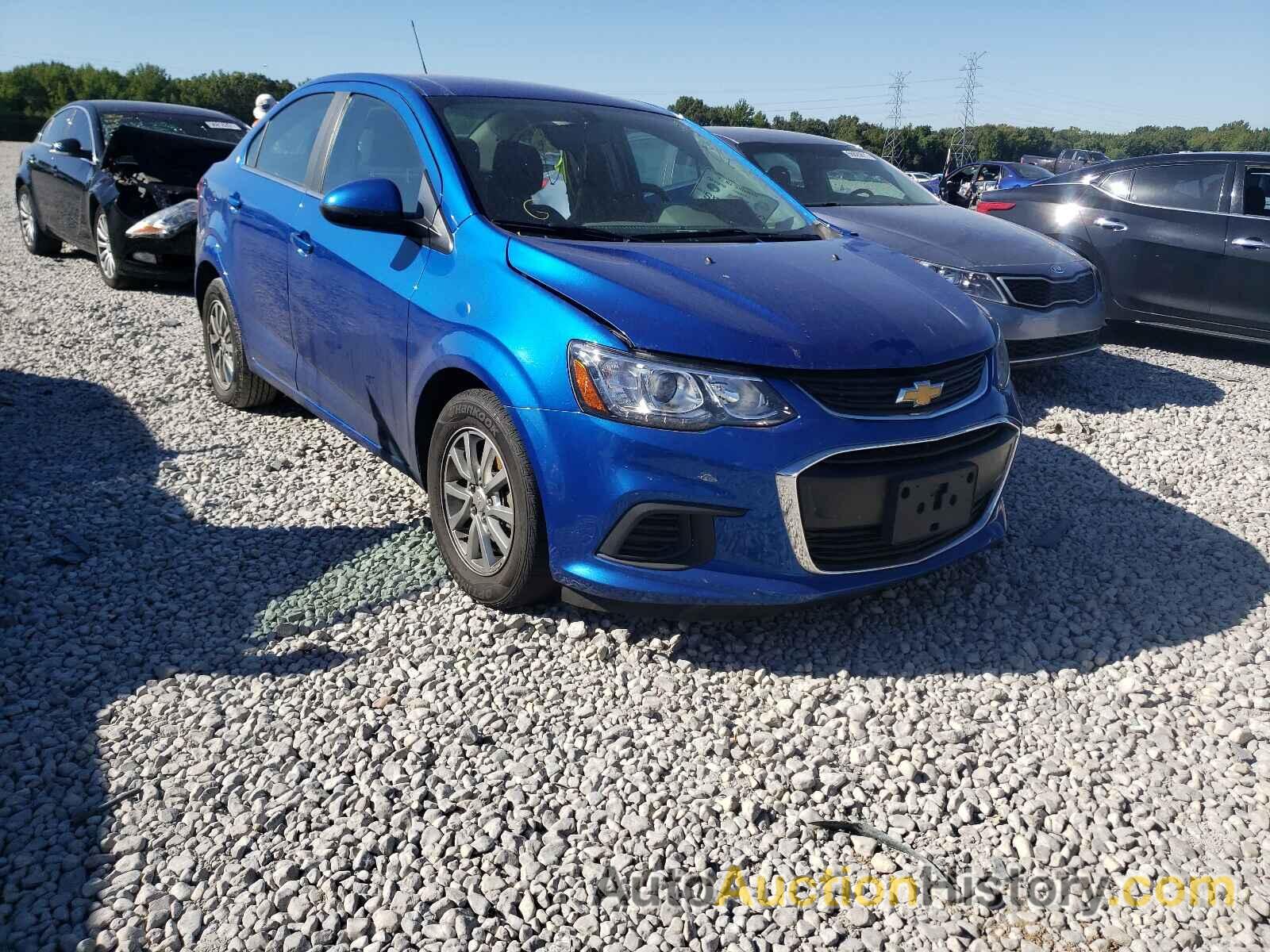 2019 CHEVROLET SONIC LT, 1G1JD5SB5K4149027