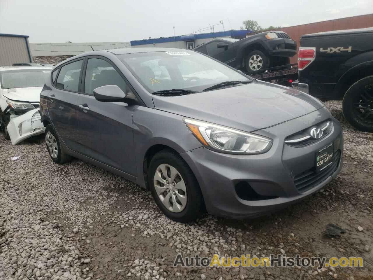 2016 HYUNDAI ACCENT SE, KMHCT5AE4GU280399