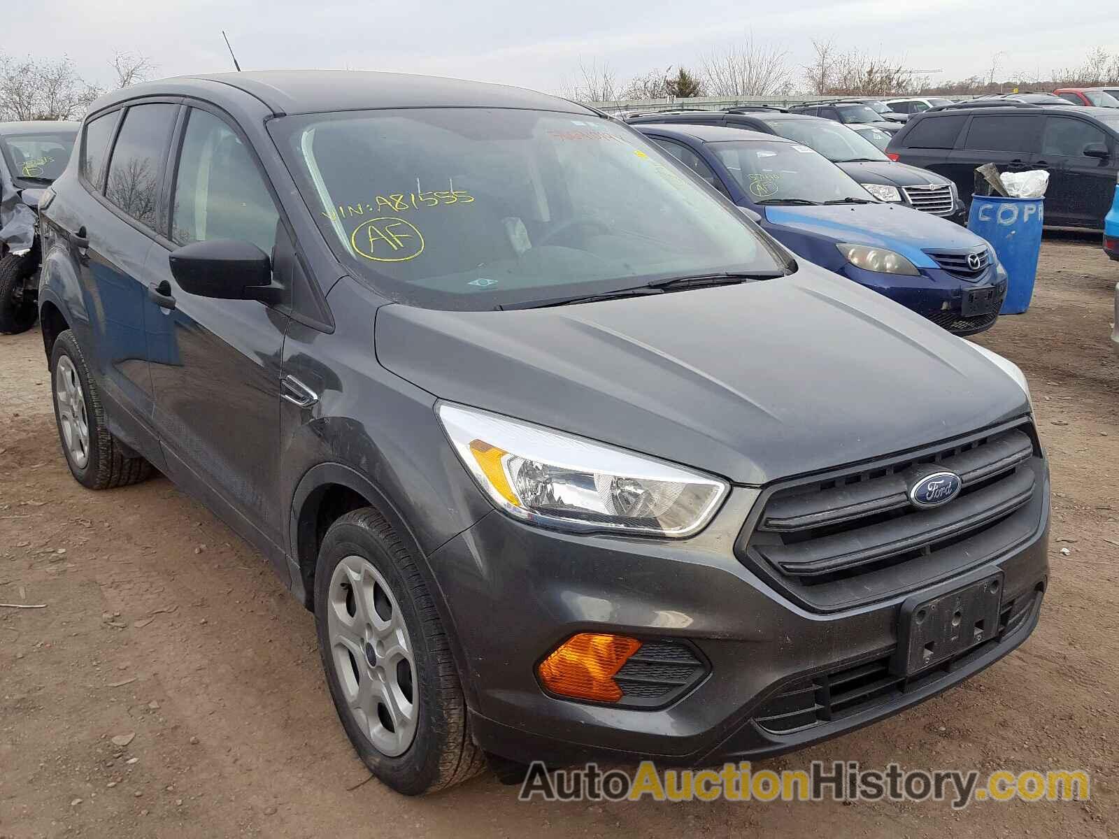 2017 FORD ESCAPE S S, 1FMCU0F70HUA81555