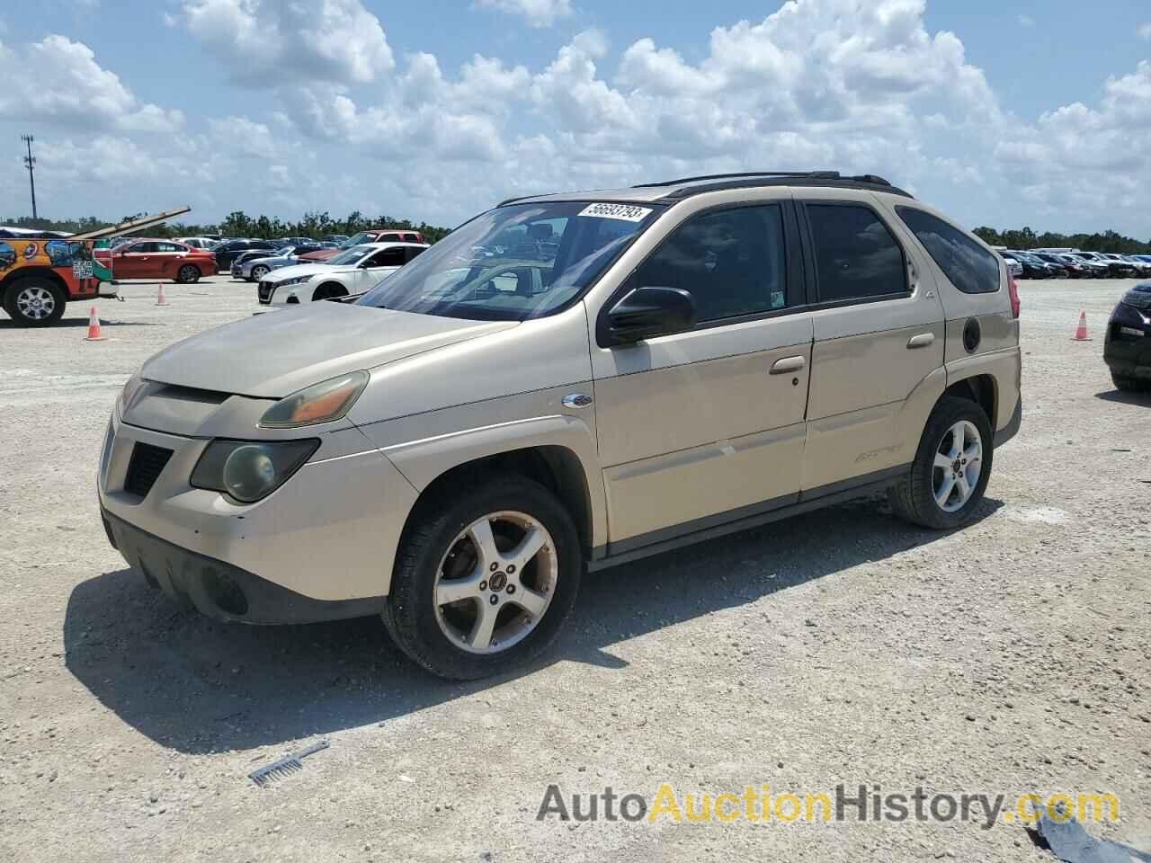 2003 PONTIAC AZTEK, 3G7DA03E03S514853