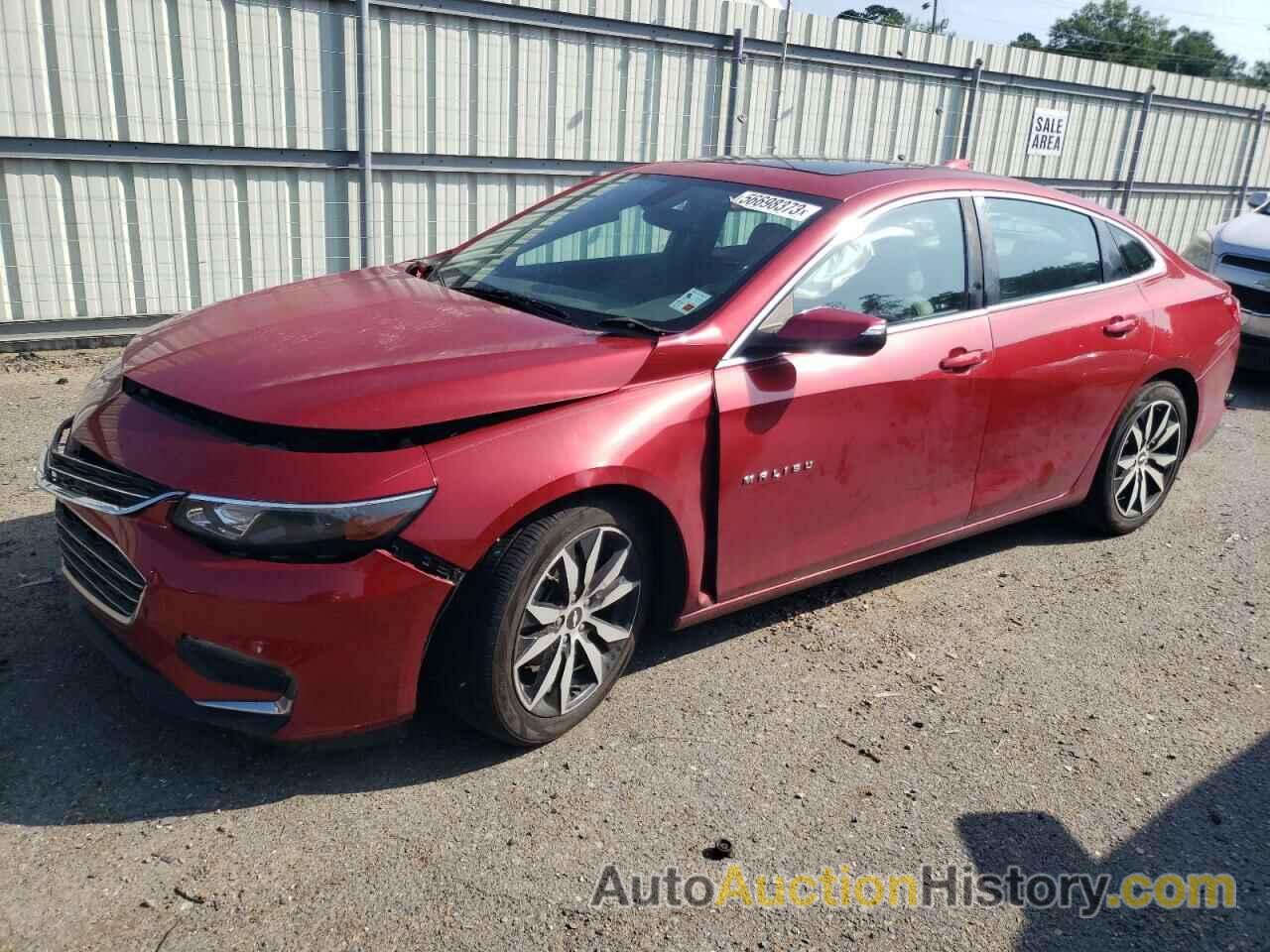 2016 CHEVROLET MALIBU LT, 1G1ZE5ST1GF290973