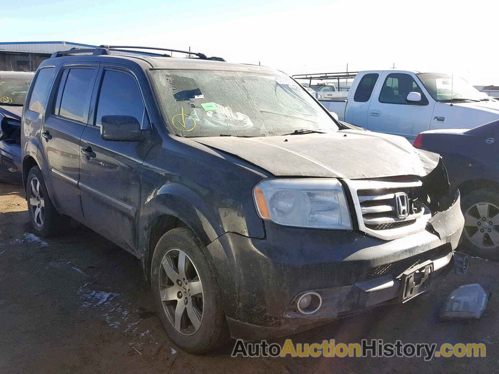 2013 HONDA PILOT TOURING, 5FNYF4H90DB017304