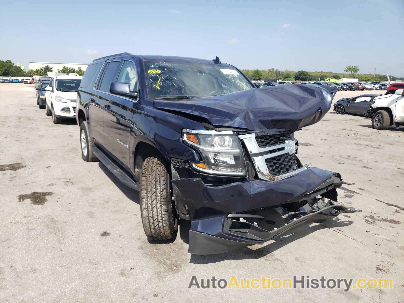 2020 CHEVROLET SUBURBAN K1500 LT, 1GNSKHKC5LR155188