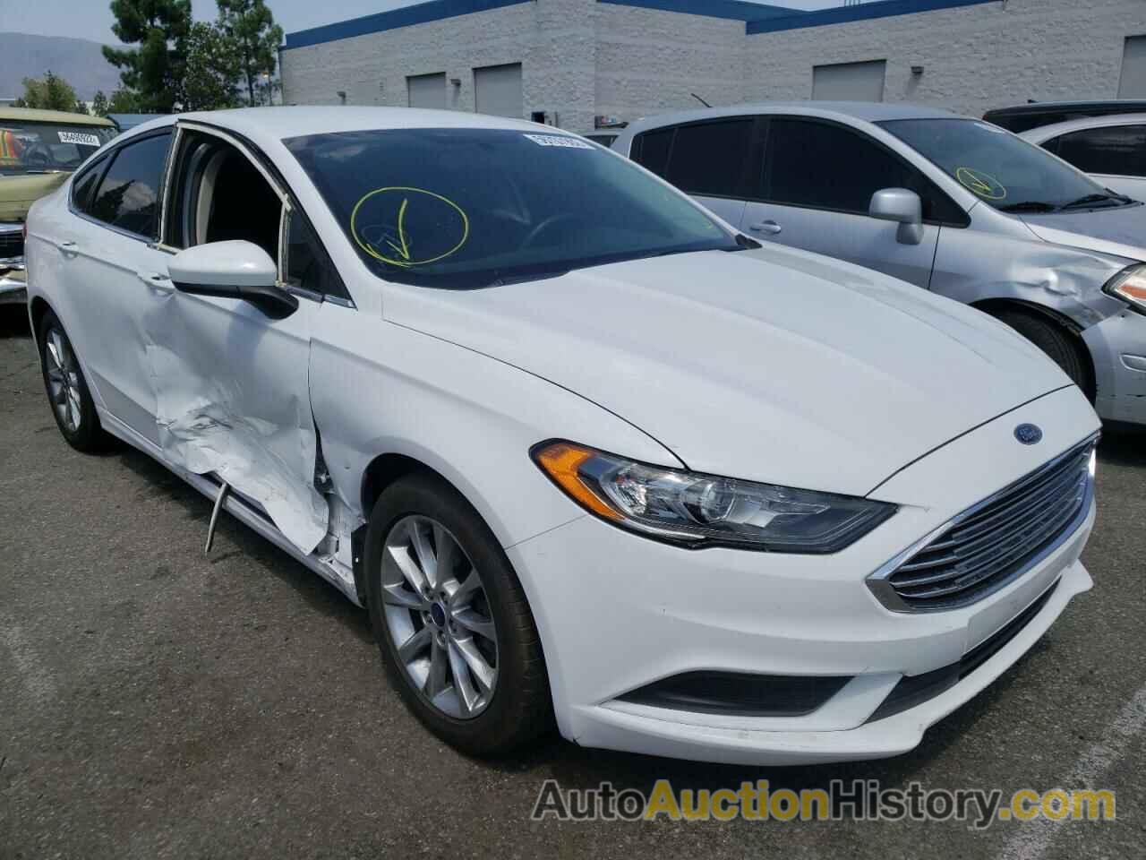 2017 FORD FUSION SE, 3FA6P0HD0HR196570