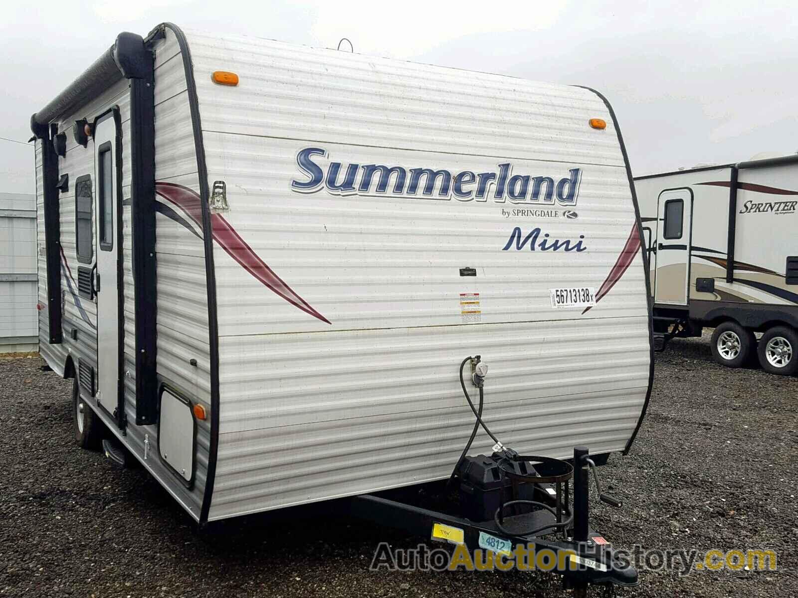 2016 KEYSTONE SUMMERLAND, 4YDT1801XG3150088