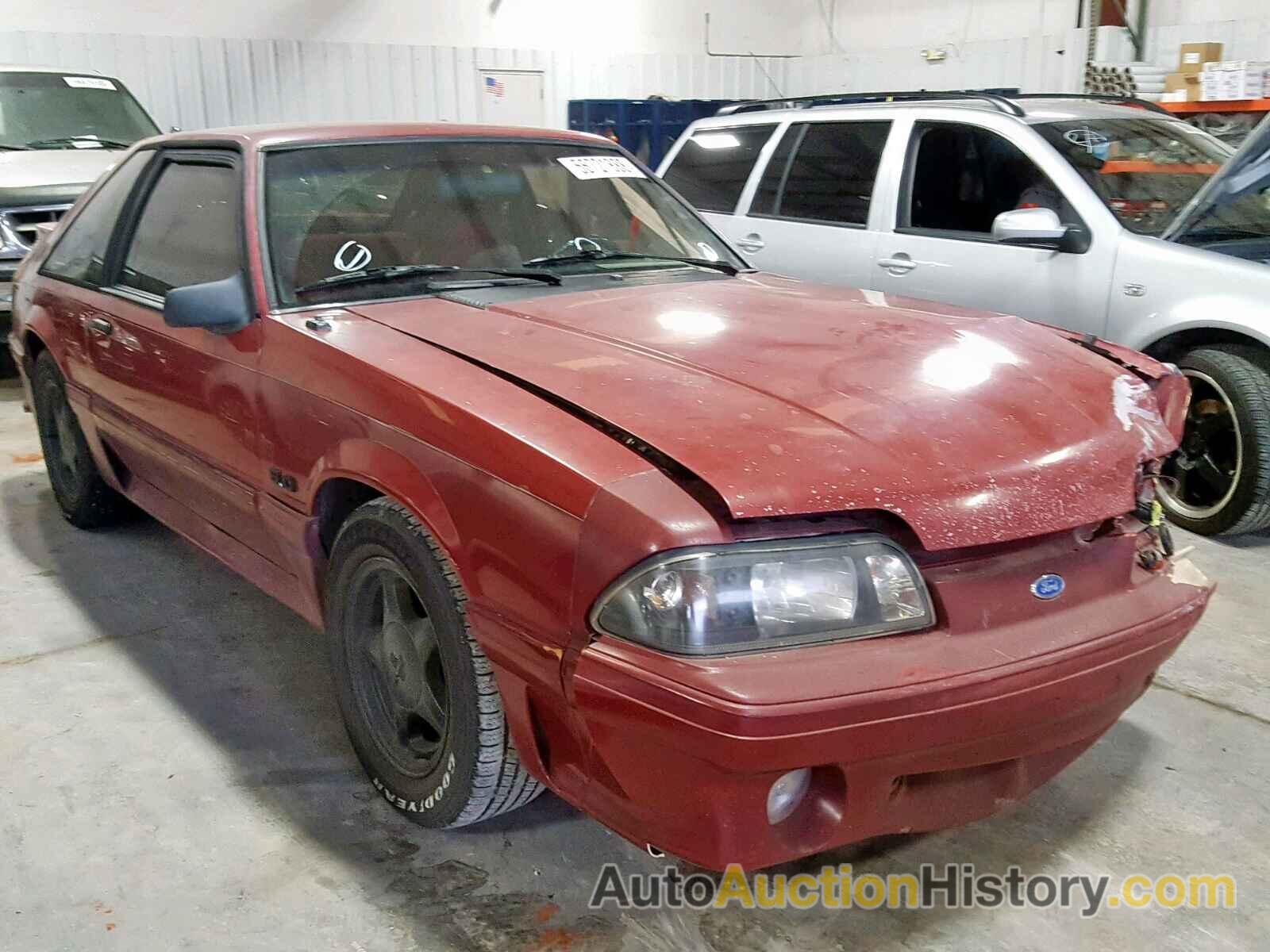 1991 FORD MUSTANG GT, 1FACP42E7MF105720