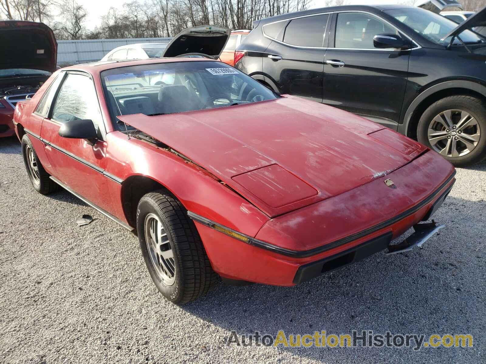 1984 PONTIAC FIERO SPORT, 1G2AM37R0EP294615