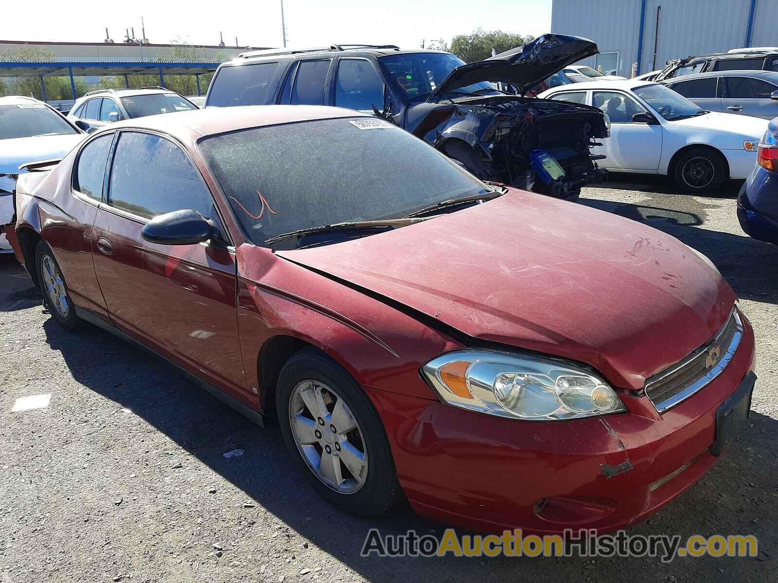 2007 CHEVROLET MONTECARLO LS, 2G1WJ15K879260839