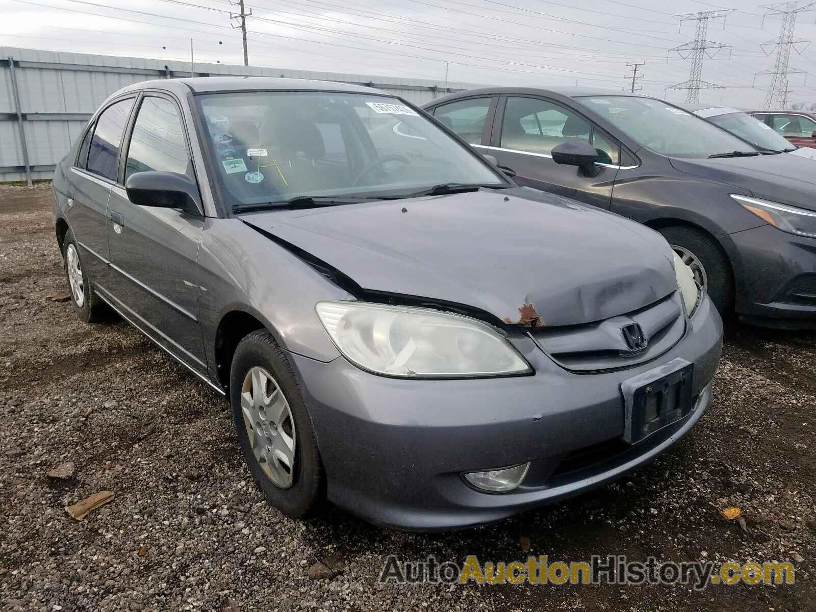 2005 HONDA CIVIC DX V DX VP, 1HGES16365L015620