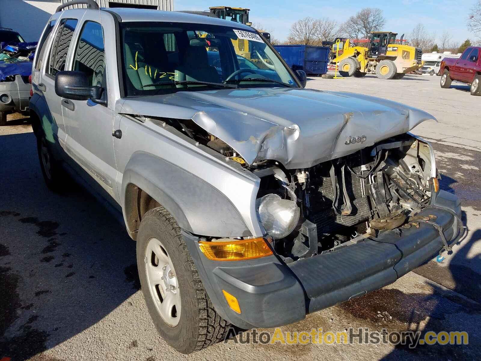 2007 JEEP LIBERTY SP SPORT, 1J4GL48K67W501169