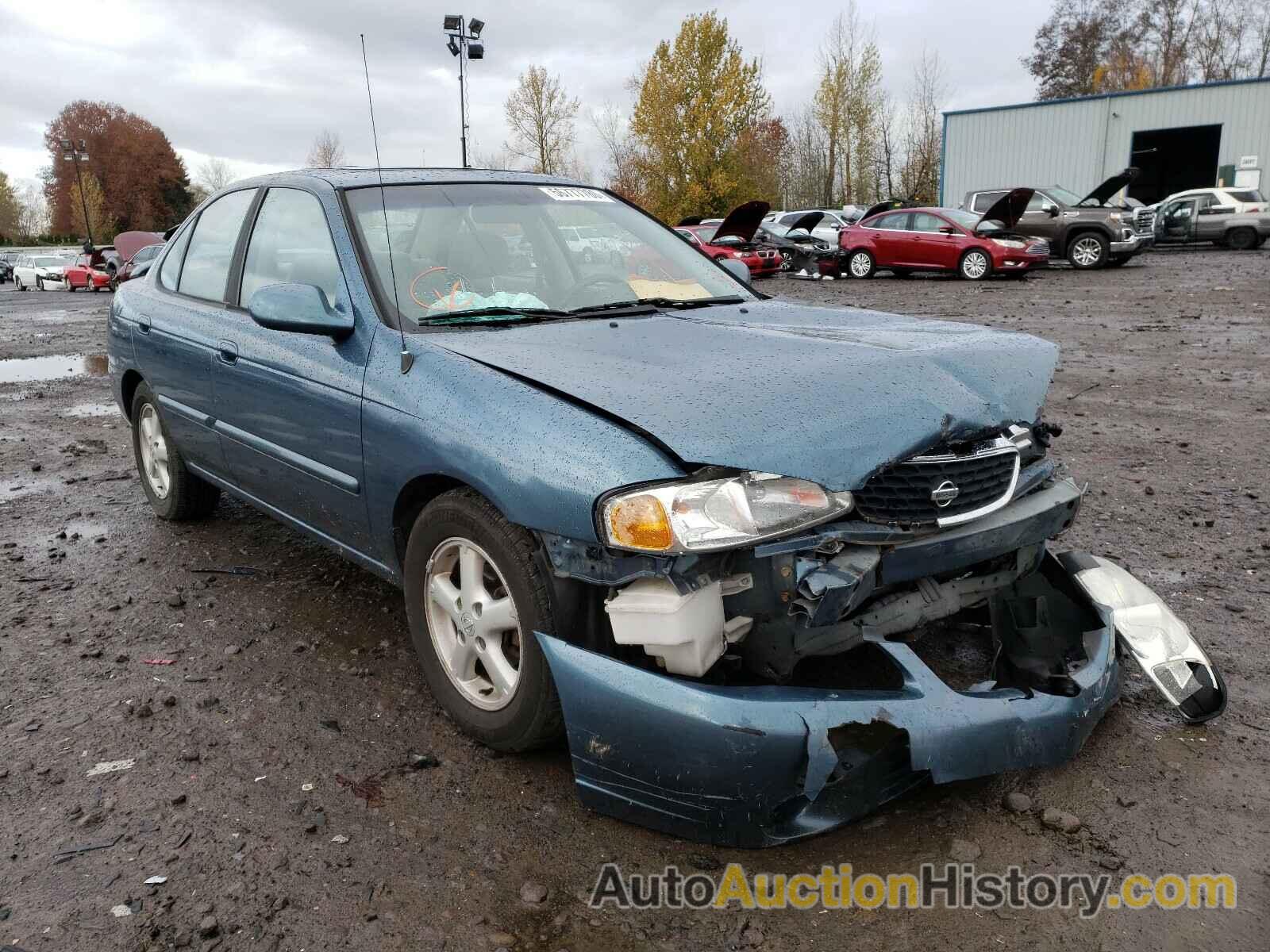 2001 NISSAN SENTRA XE, 3N1CB51D91L511302