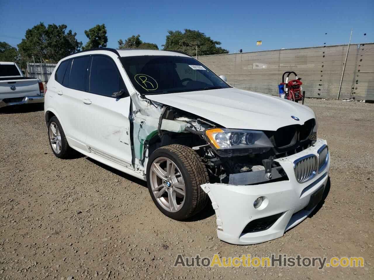 2013 BMW X3 XDRIVE35I, 5UXWX7C59DL980451