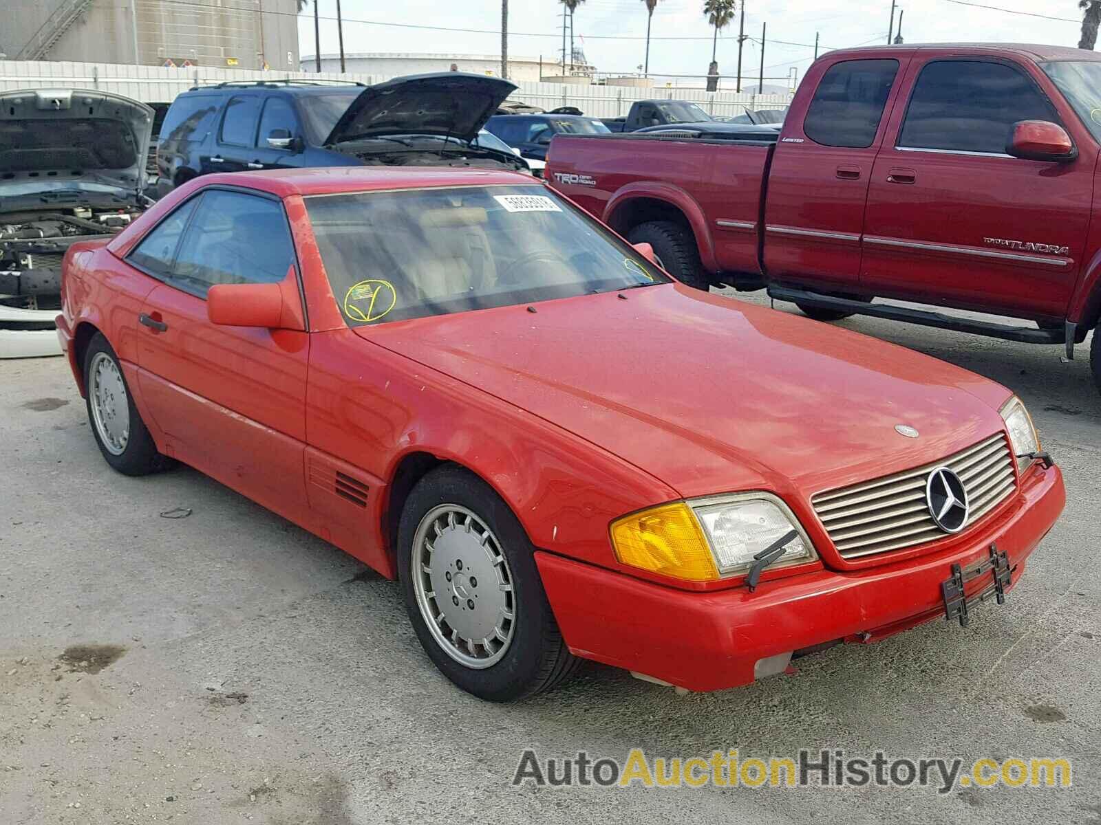 1991 MERCEDES-BENZ 500 SL, WDBFA66E3MF020516