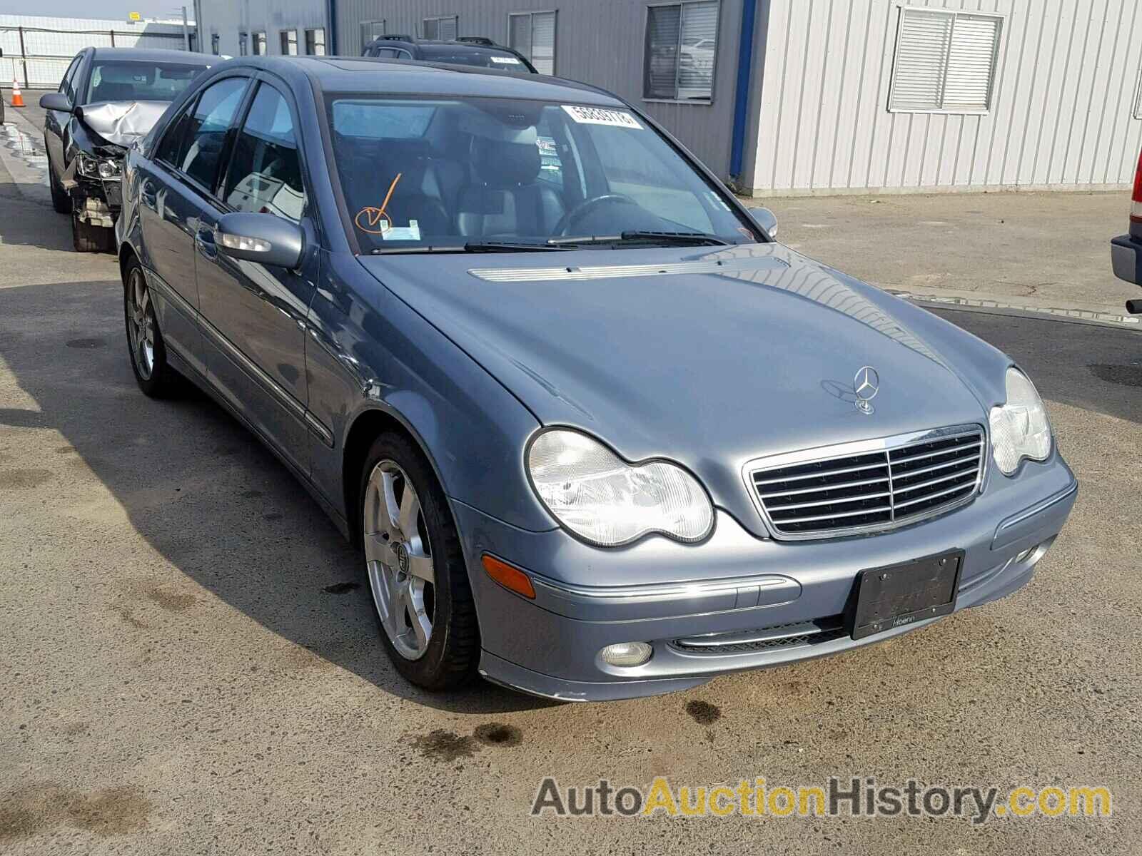 2004 MERCEDES-BENZ C 230K SPORT SEDAN, WDBRF40J74F508876