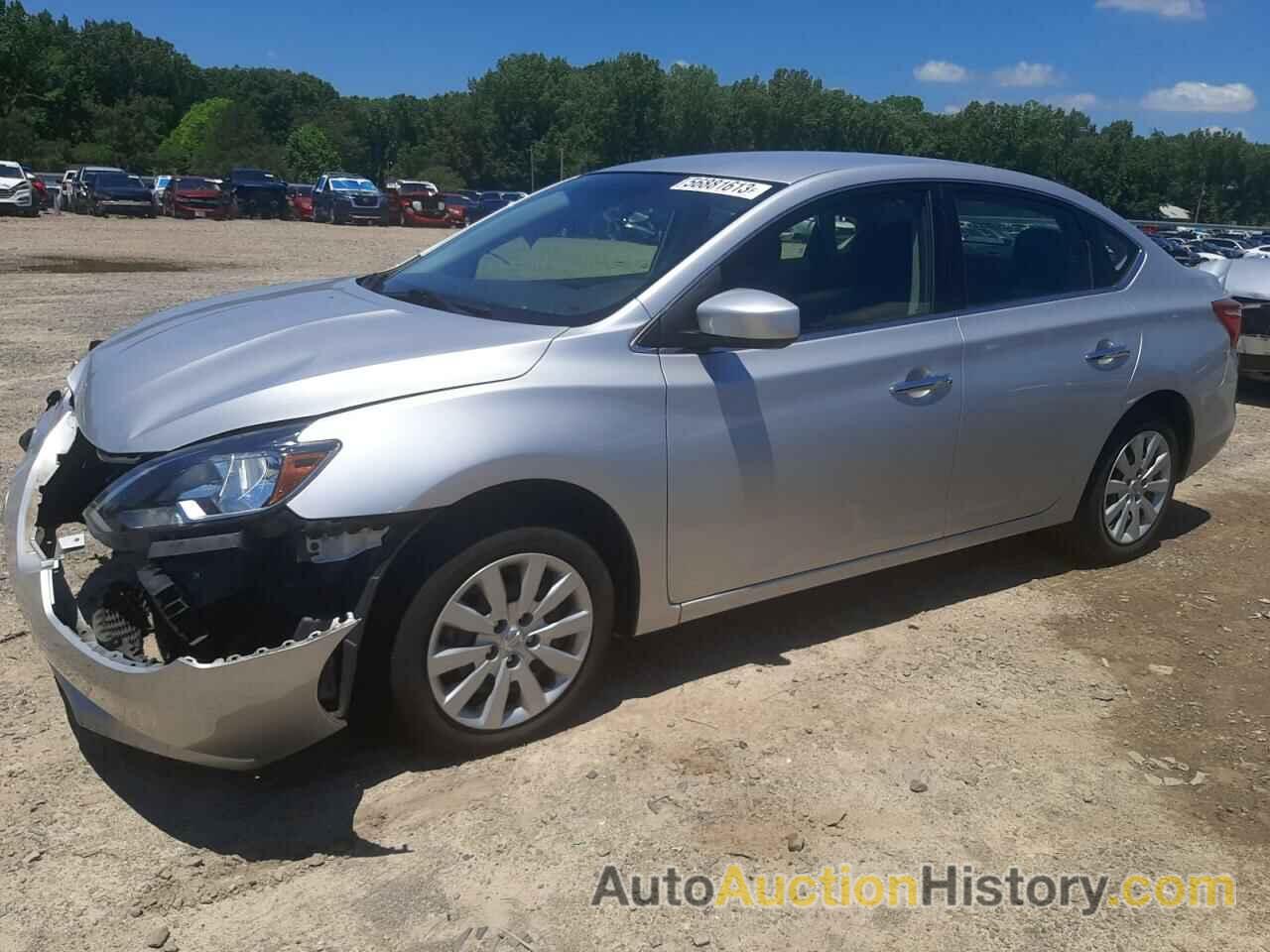 2018 NISSAN SENTRA S, 3N1AB7AP4JY228984