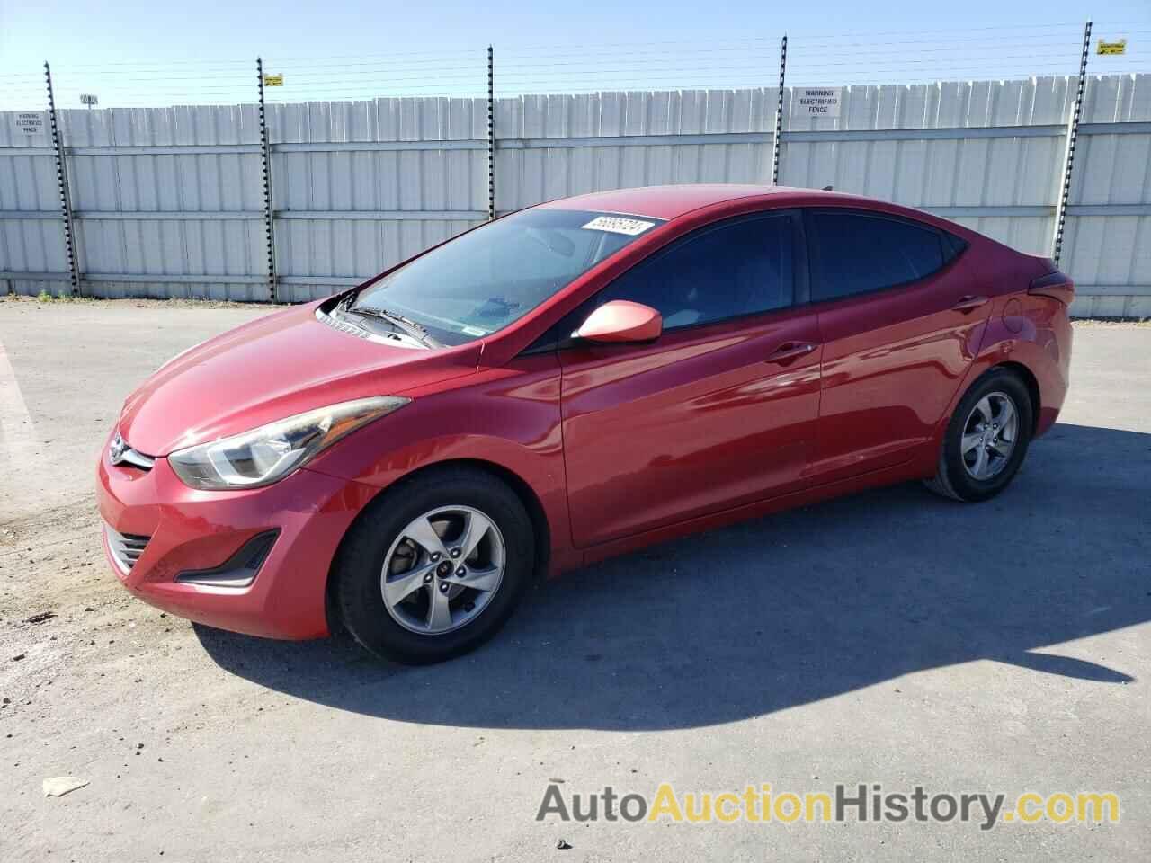 HYUNDAI ELANTRA SE, KMHDH4AEXEU200696