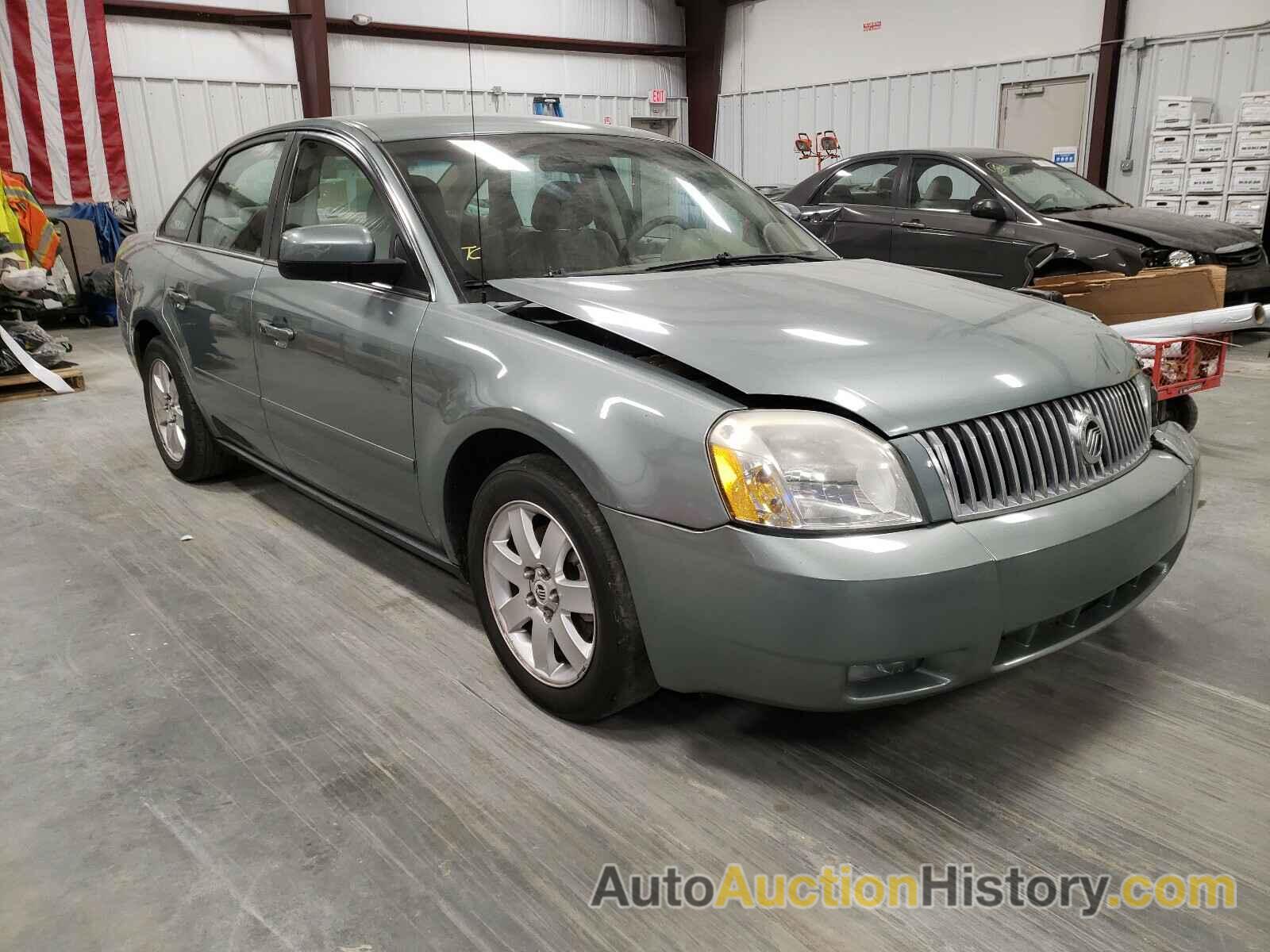 2005 MERCURY MONTEGO LUXURY, 1MEFM40115G607391