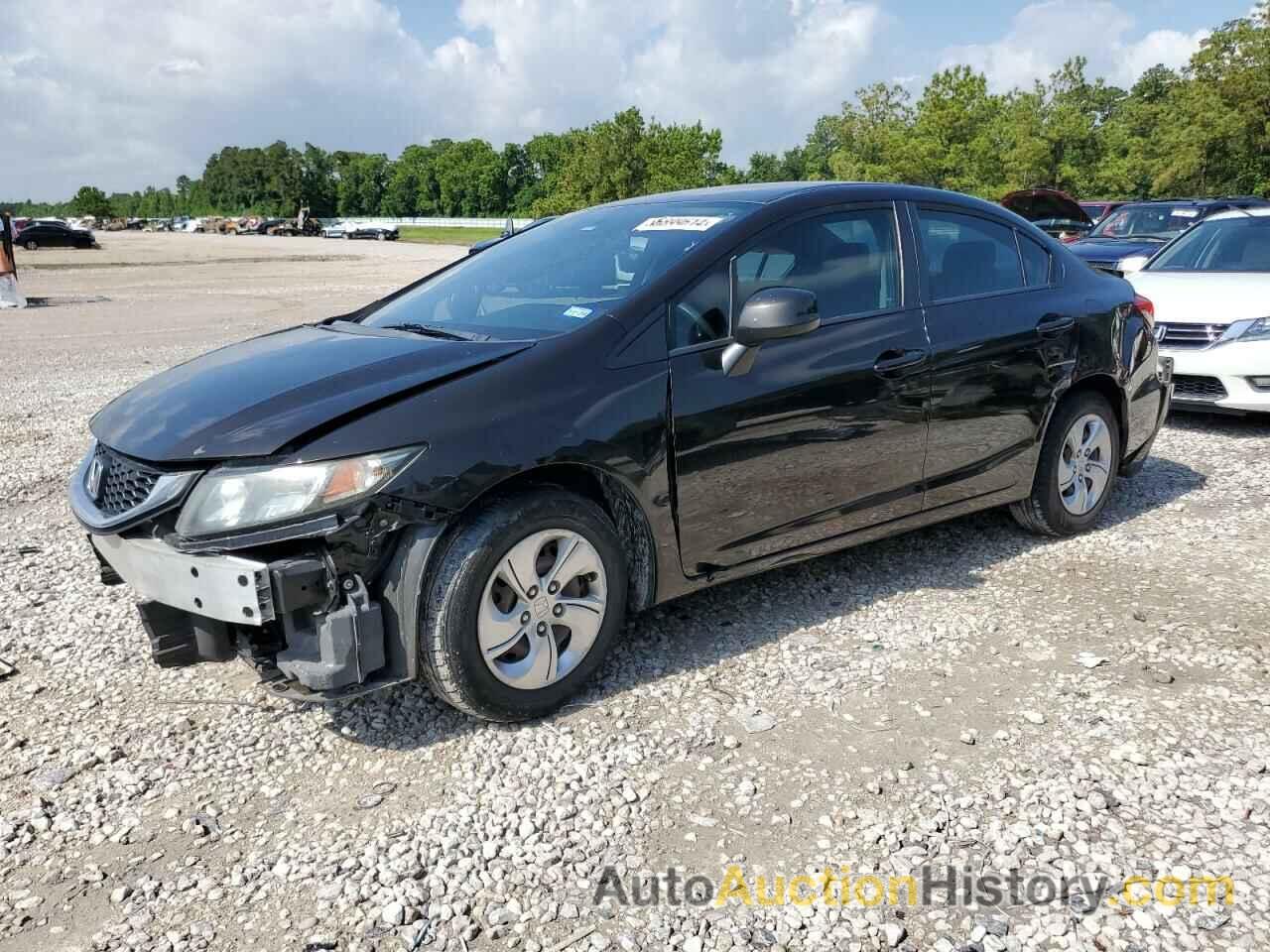 HONDA CIVIC LX, 2HGFB2F58DH582807