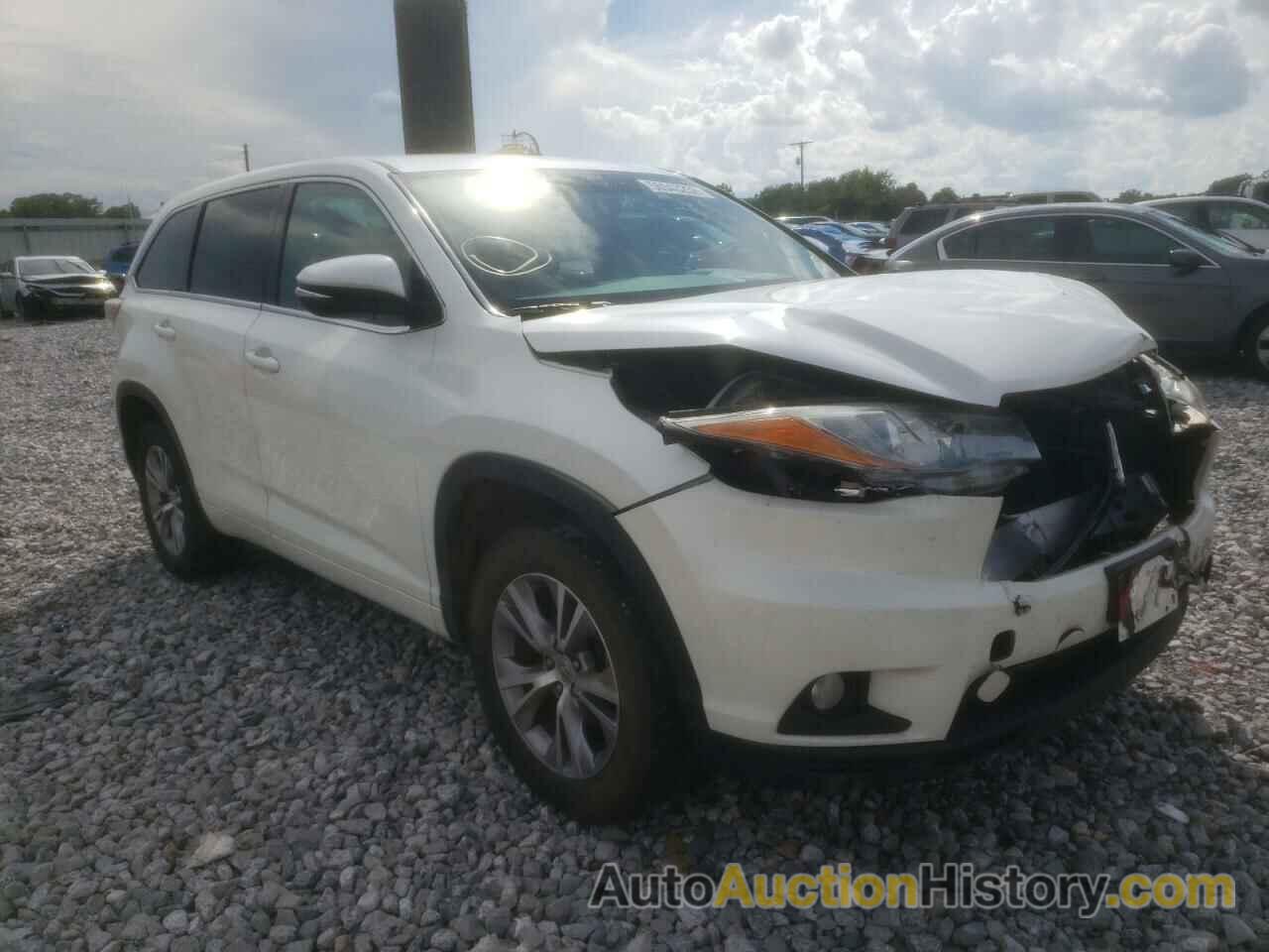 2015 TOYOTA HIGHLANDER LE, 5TDZKRFH1FS080403