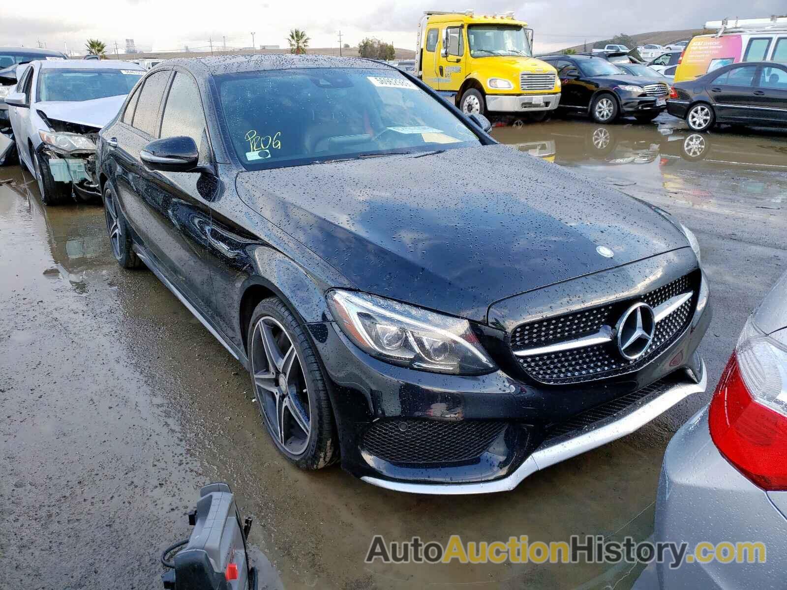 2016 MERCEDES-BENZ C 450 4MAT 450 4MATIC AMG, 55SWF6EB7GU116991