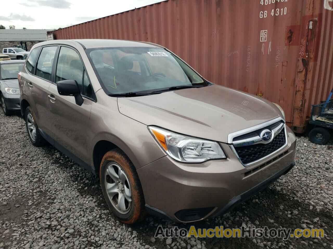 2014 SUBARU FORESTER 2.5I, JF2SJAAC0EH444591