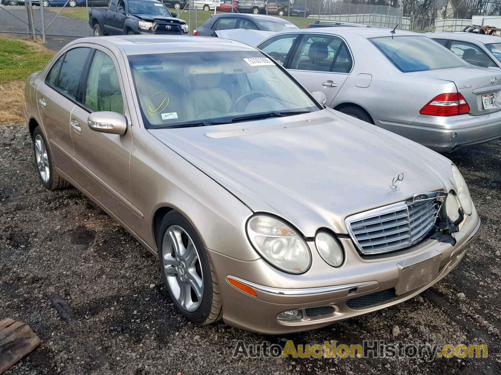 2005 MERCEDES-BENZ E 500 4MATIC, WDBUF83J15X176779