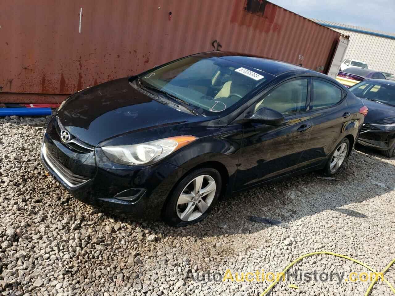 2013 HYUNDAI ELANTRA GLS, 5NPDH4AE5DH426335