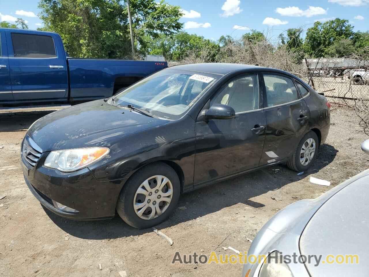 HYUNDAI ELANTRA BLUE, KMHDU4AD2AU150809