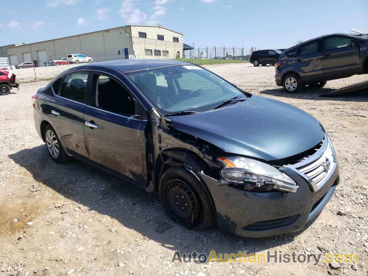 2014 NISSAN SENTRA S, 3N1AB7AP7EL608551