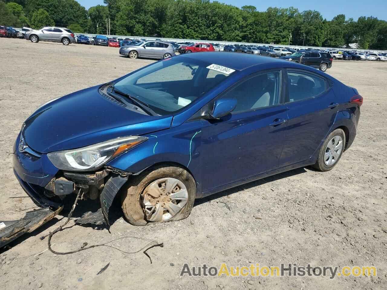 HYUNDAI ELANTRA SE, 5NPDH4AE1GH750998