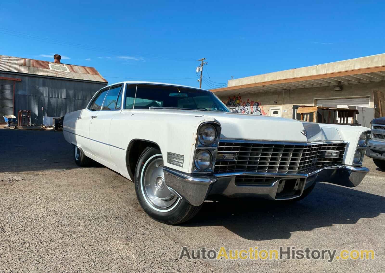 1967 CADILLAC DEVILLE, B7280709