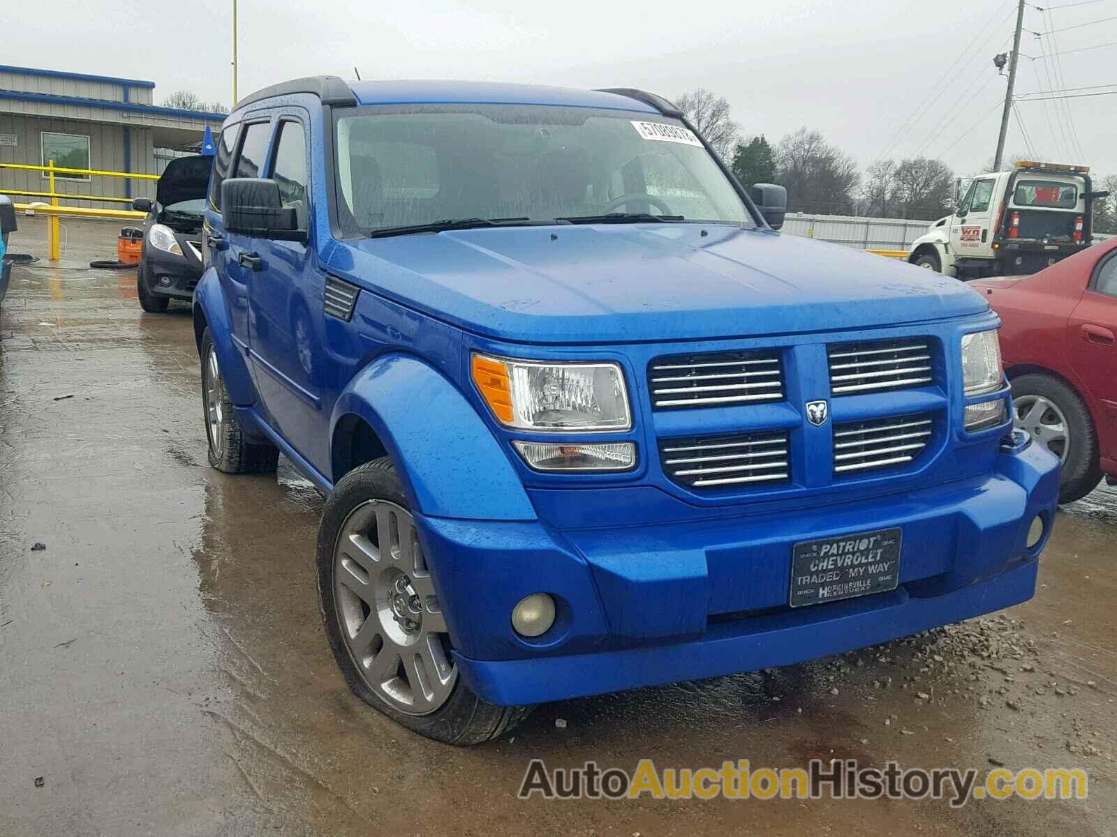 2007 DODGE NITRO R/T, 1D8GU58667W737110