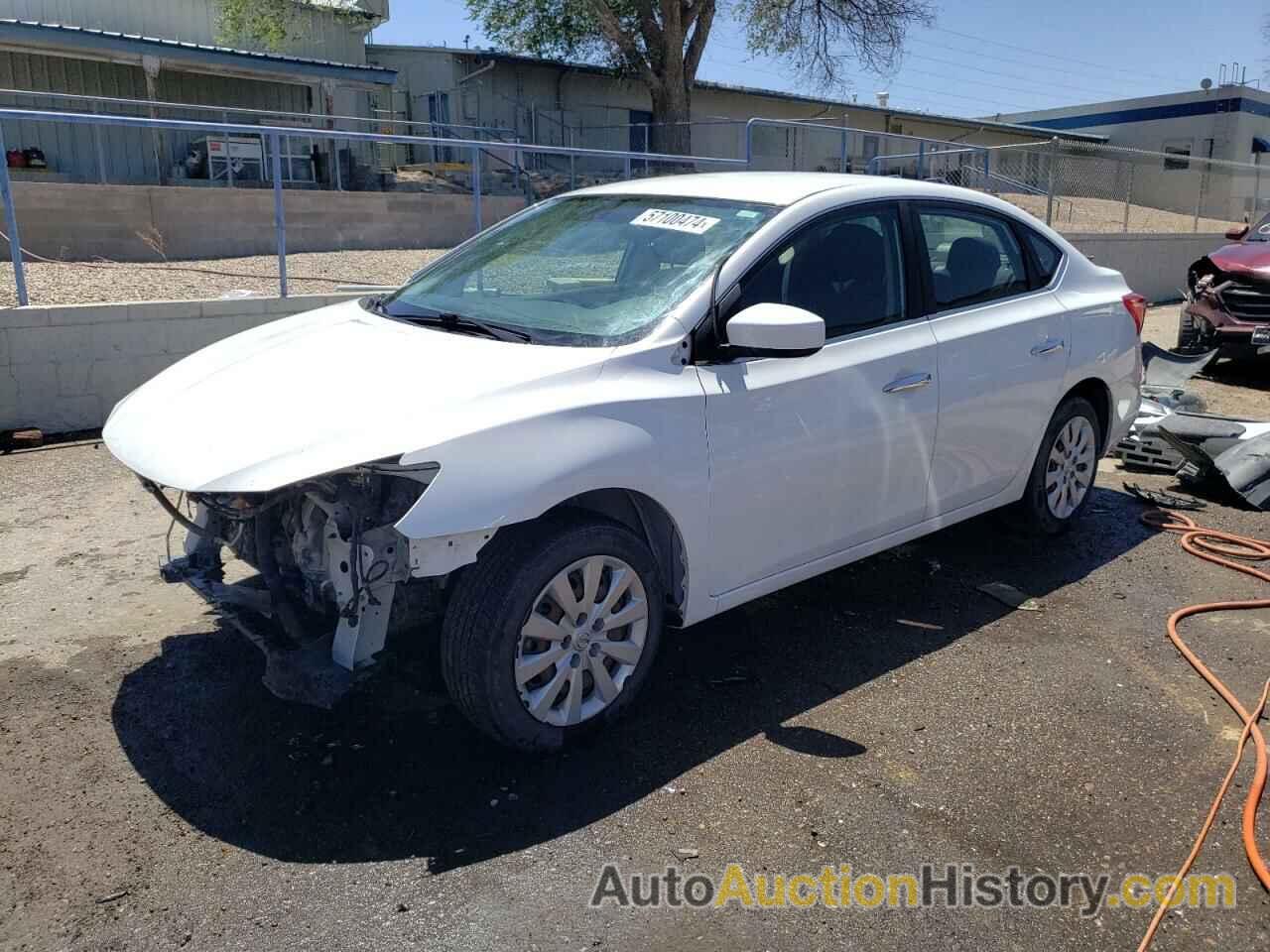 NISSAN SENTRA S, 3N1AB7AP6GY278620