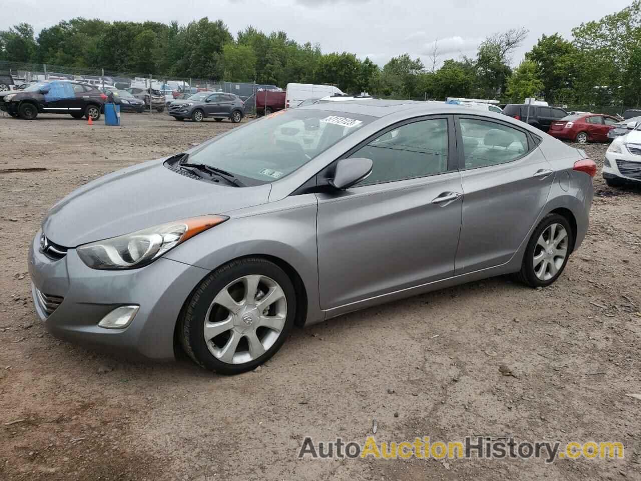 2012 HYUNDAI ELANTRA GLS, KMHDH4AE7CU221325