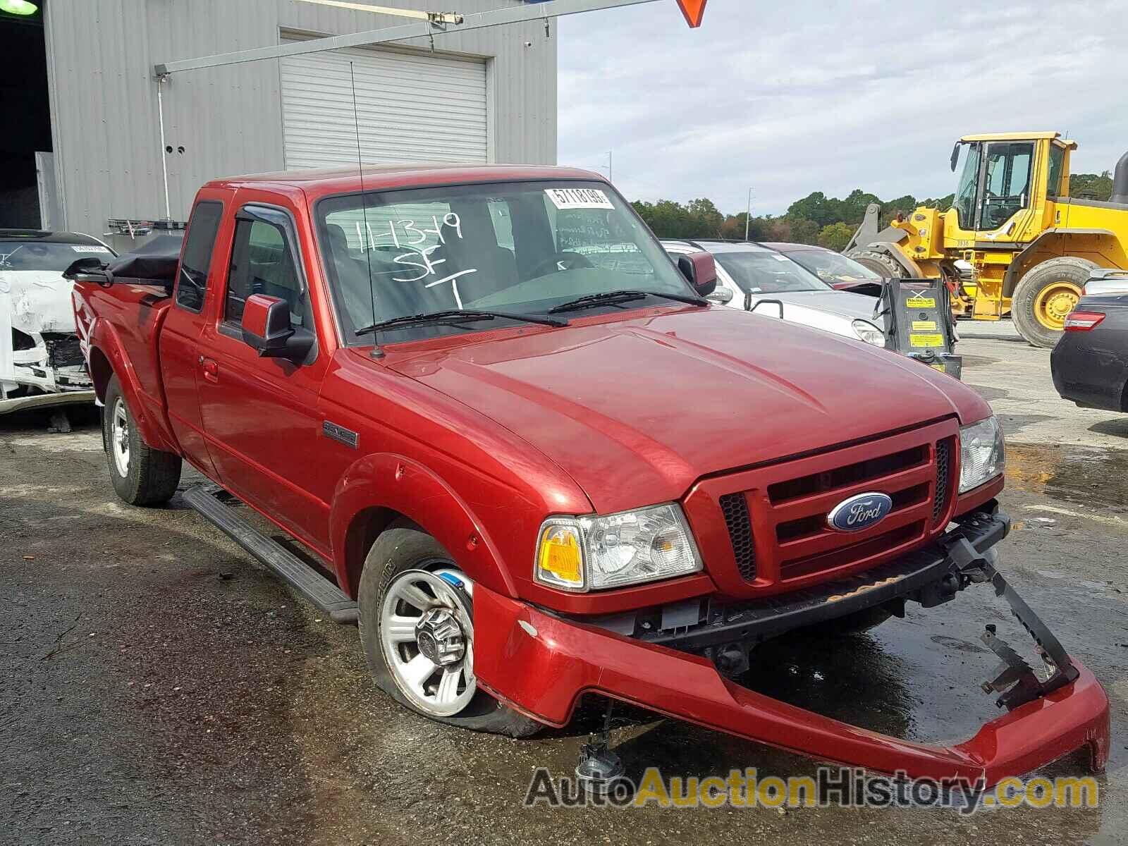 2007 FORD RANGER SUP SUPER CAB, 1FTYR14U67PA11436