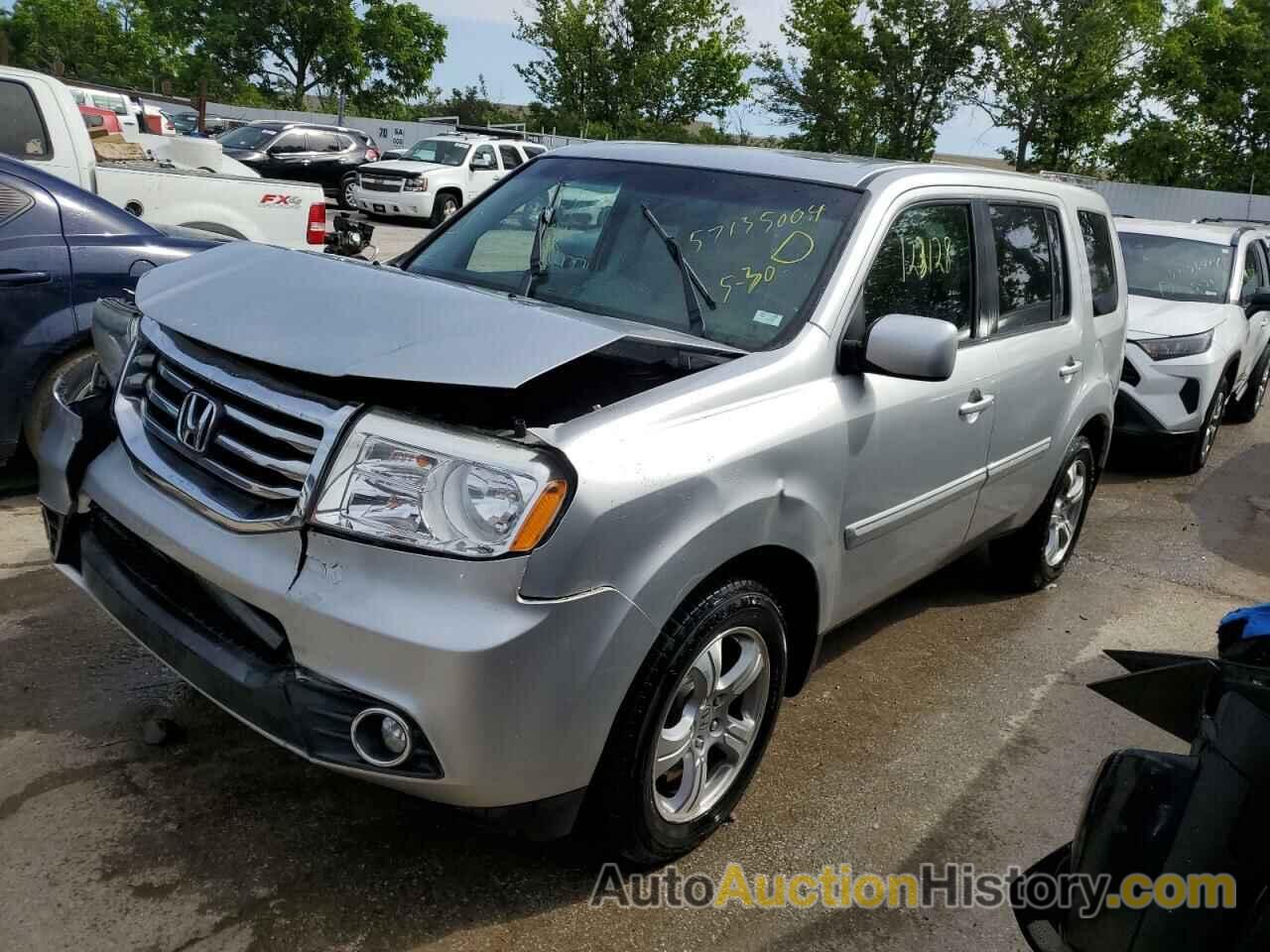 HONDA PILOT EXL, 5FNYF4H62DB009971