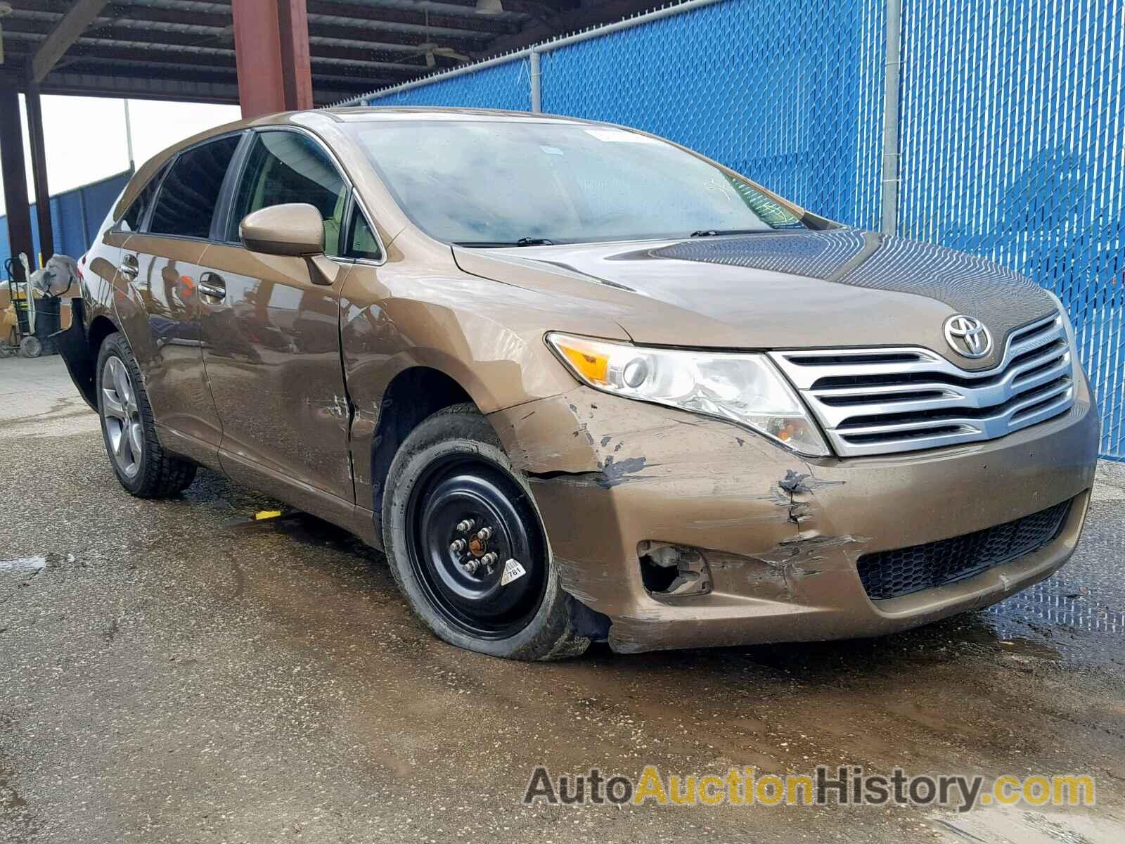 2009 TOYOTA VENZA BASE, 4T3BK11A29U012854