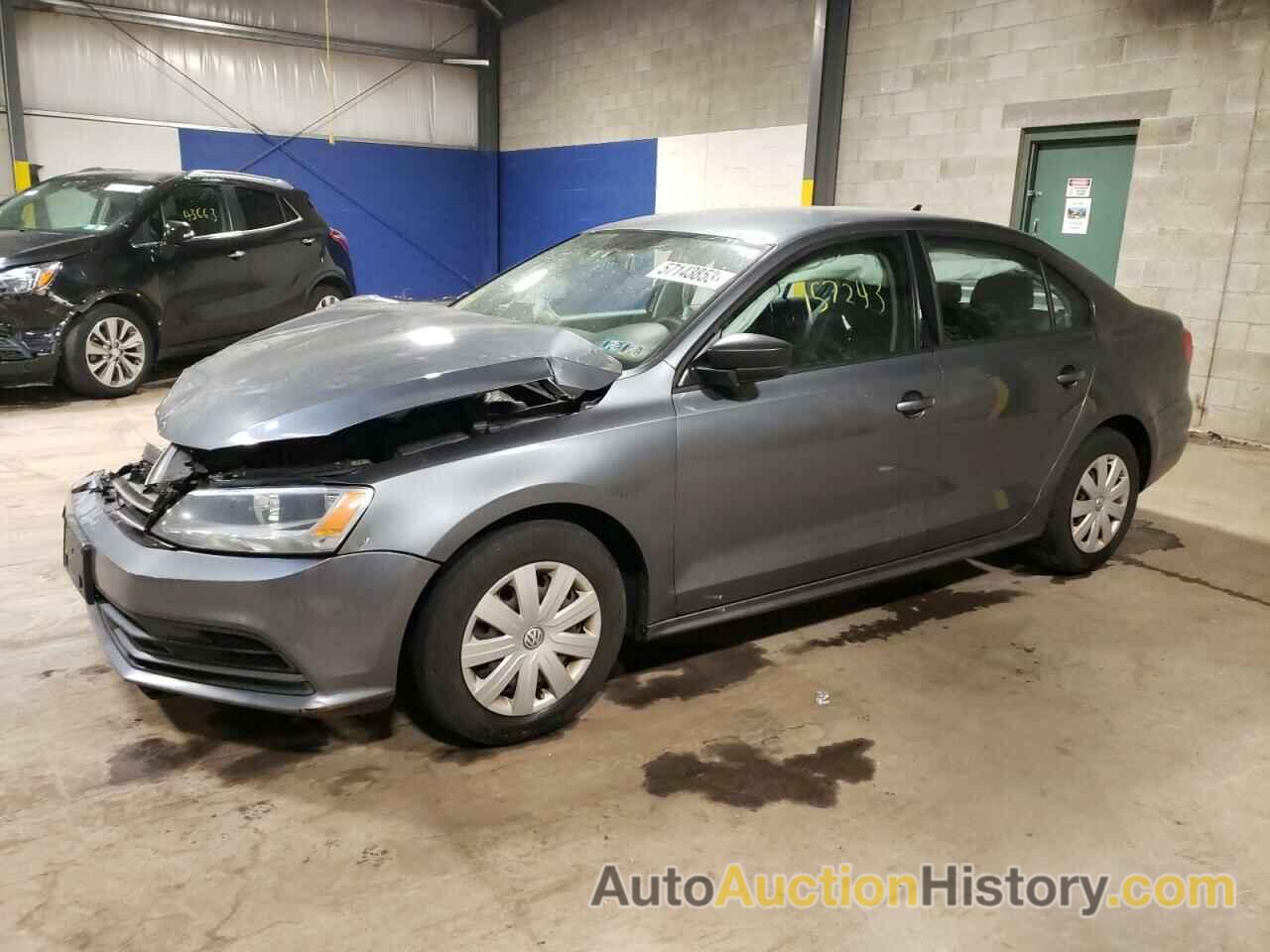 2015 VOLKSWAGEN JETTA BASE, 3VW2K7AJ1FM277309