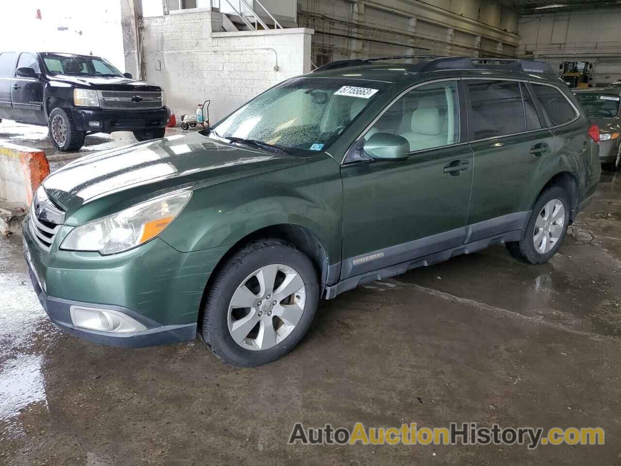 2011 SUBARU OUTBACK 2.5I PREMIUM, 4S4BRBCC4B3323061