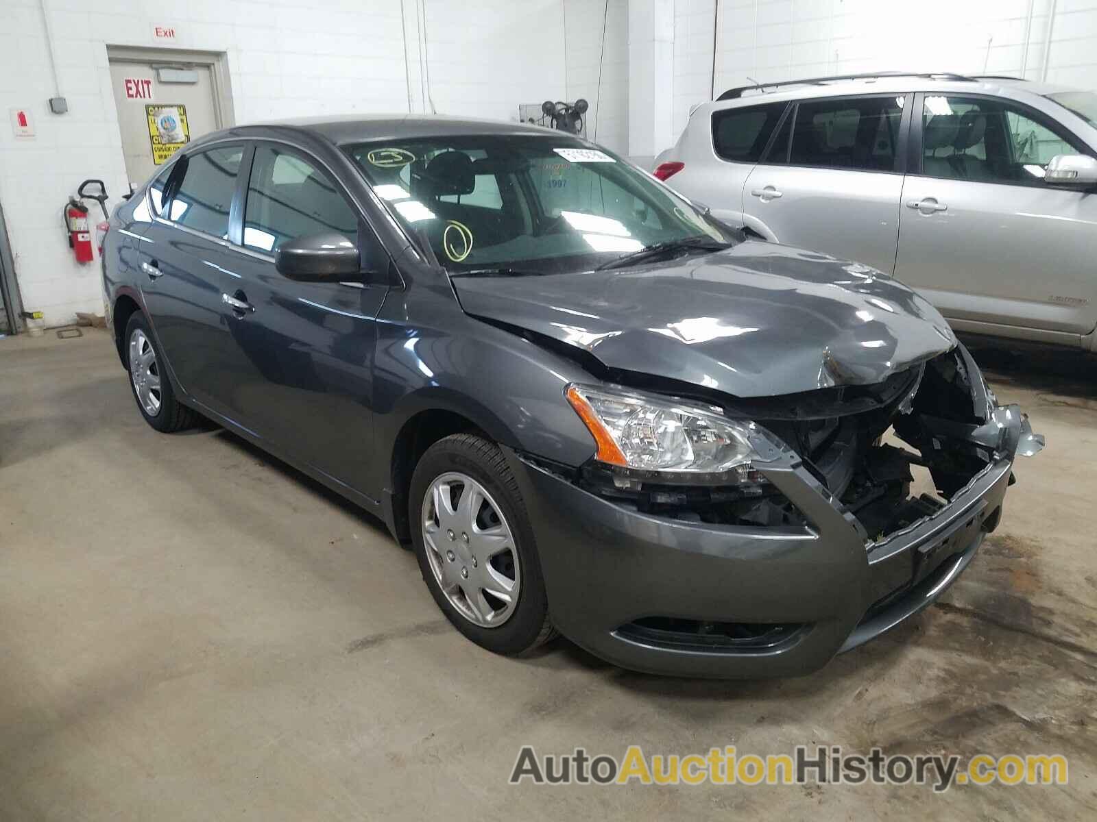 2015 NISSAN SENTRA S, 3N1AB7AP3FL644481