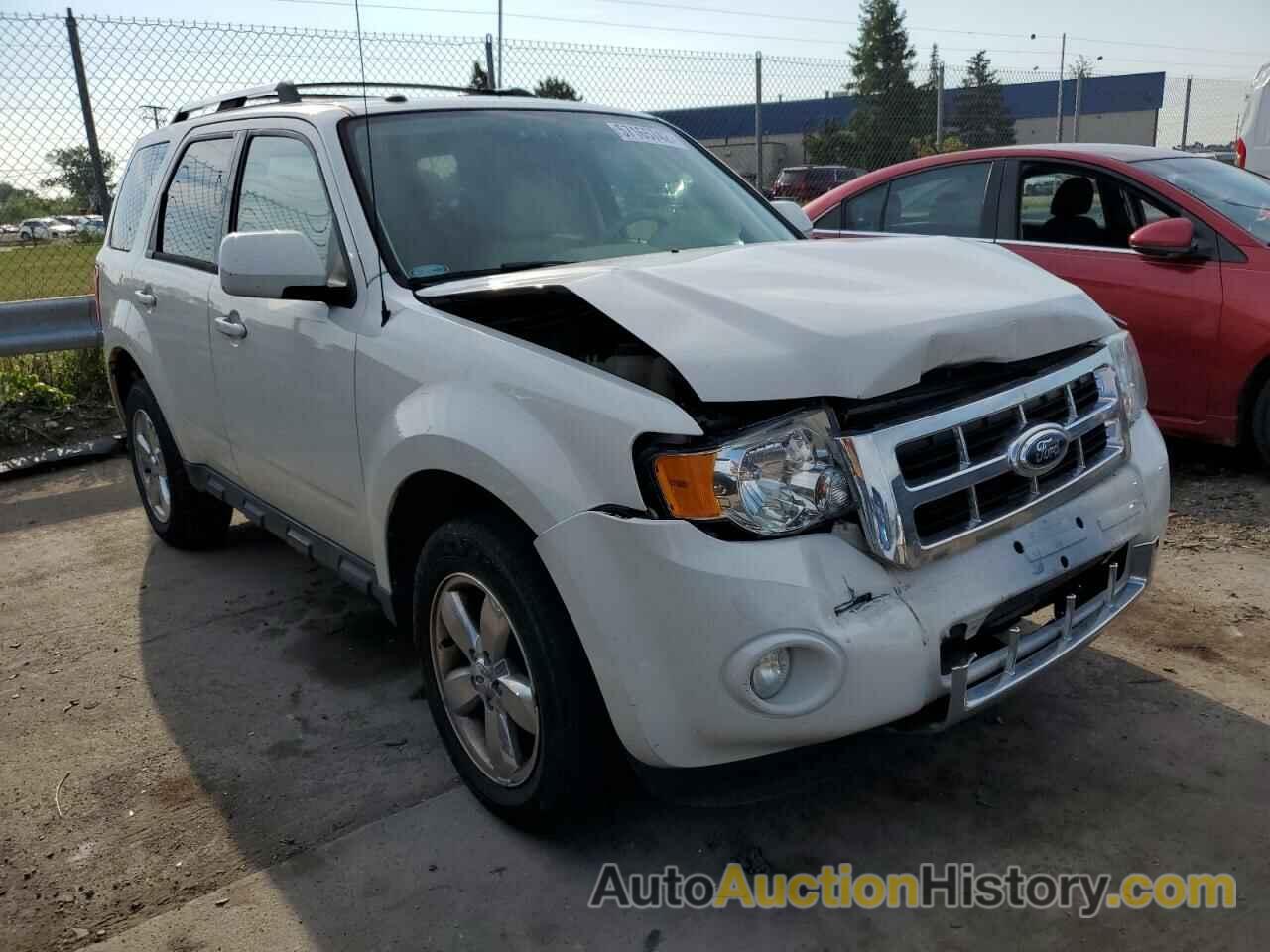 2012 FORD ESCAPE LIMITED, 1FMCU0E7XCKB02076